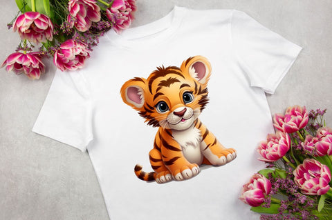 Cute Baby Animals Sublimation Clipart Sublimation Regulrcrative 