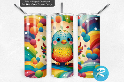 Cute Baby Bird 20 oz / 30 oz Tumbler PNG Sublimation Regulrcrative 
