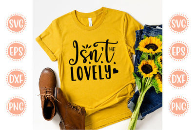 Cute Baby design Isn't He Lovely SVG SH_Tee store 
