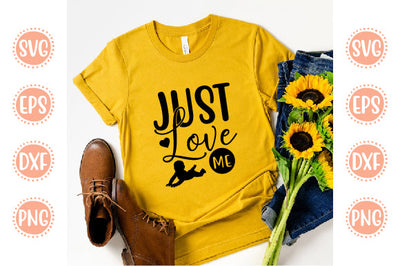 Cute Baby design Just Love Me SVG SH_Tee store 