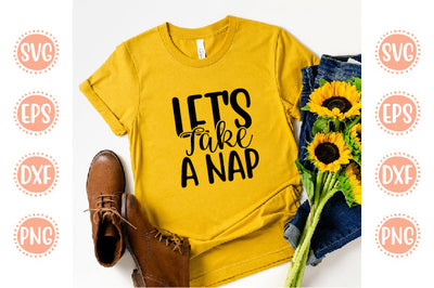 Cute Baby designLet's Take A Nap SVG SH_Tee store 
