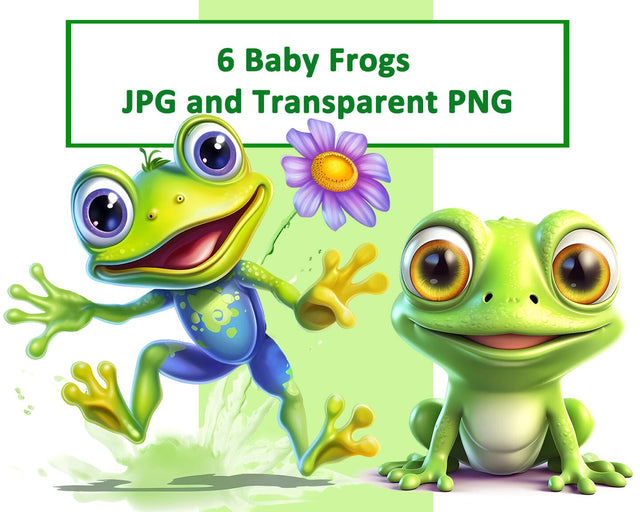 Cute Baby Frog Sublimation JPG PNG Sublimation nikola 