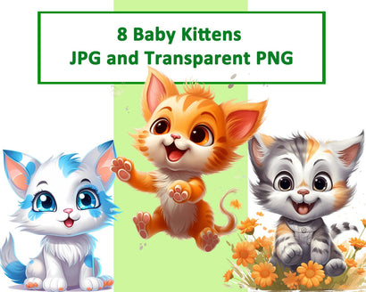 Cute Baby Kitten Sublimation JPG PNG Sublimation nikola 