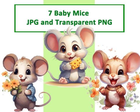 Cute Baby Mouse Sublimation JPG PNG Sublimation nikola 