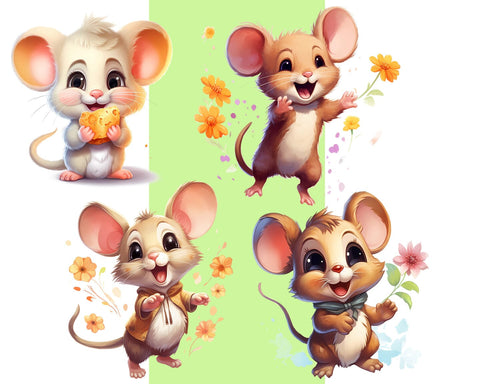 Cute Baby Mouse Sublimation JPG PNG Sublimation nikola 