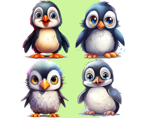 Cute Baby Penguin Sublimation JPG PNG Sublimation nikola 