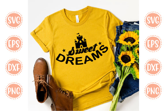 Cute & Baby Svg Design Sweet Dreams SVG SH_Tee store 