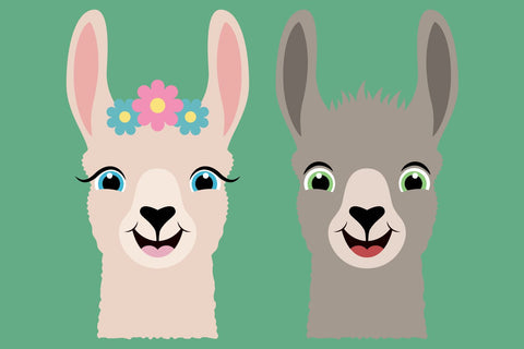 Cute Barnyard Animal Face Bundle | Farm SVG SVG Captain Creative 