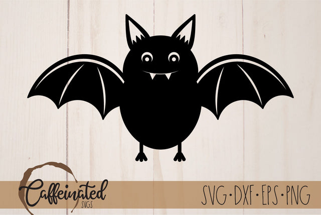 Cute Bat svg SVG Caffeinated SVGs 