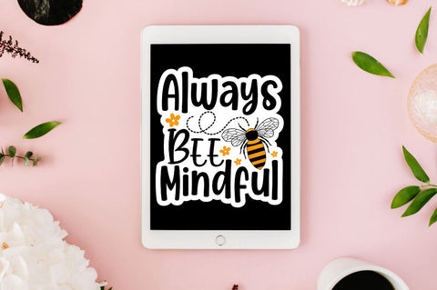 Cute Bee Printable Stickers Sublimation Bundle Sublimation Regulrcrative 