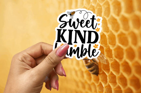 Cute Bee Printable Stickers Sublimation Bundle Sublimation Regulrcrative 