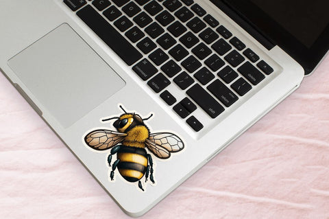 Cute Bee Stickers Bundle, Bee Stickers Sublimation Regulrcrative 