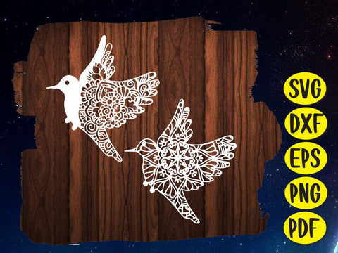 Cute Bird paper cut SVG Johan Ru designs 