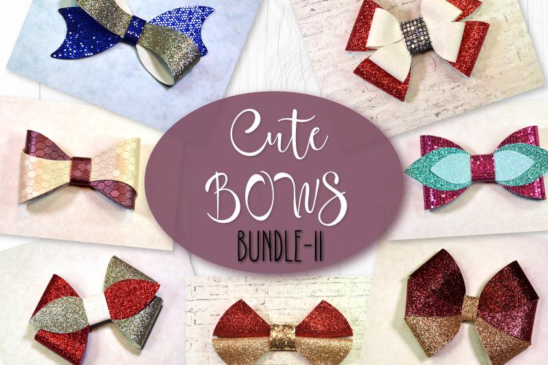 Cute bows bundle 2 SVG ArtiCuties 