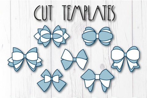 Cute bows bundle 5 SVG ArtiCuties 