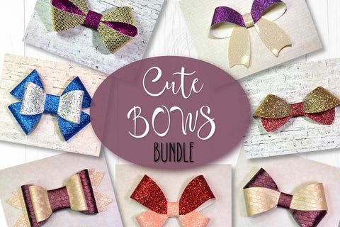 Cute bows bundle SVG ArtiCuties 