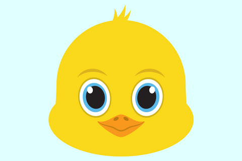 Cute Boy Chick Face | Farm SVG SVG Captain Creative 