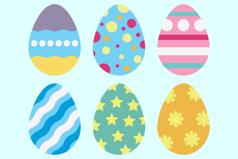 Cute Boy Chick With Easter Eggs | Easter SVG SVG Captain Creative 