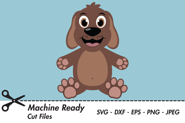 Cute Boy Dog | Pet SVG SVG Captain Creative 