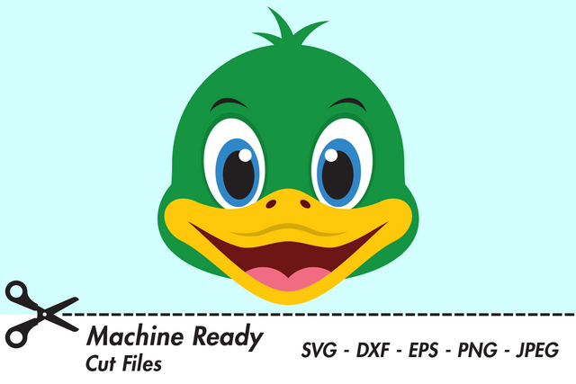 Cute Boy Duck Face | Woodland SVG SVG Captain Creative 