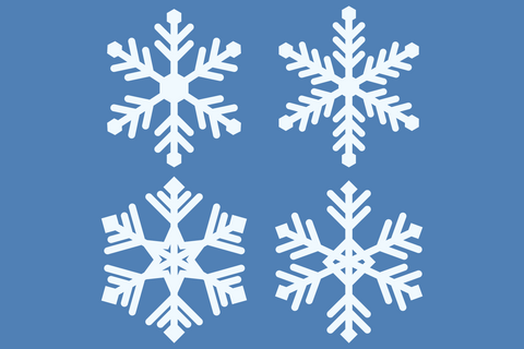 Cute Boy Panda Bear With Snowflakes | Woodland Winter SVG SVG Captain Creative 