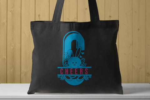 Cute Bunny Split Alphabet A-Z Bundle - Svg eps ai png pdf SVG zafrans studio 