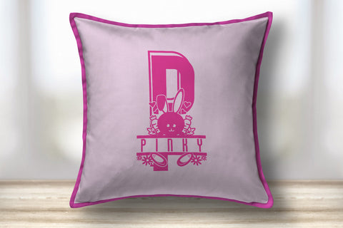 Cute Bunny Split Alphabet A-Z Bundle - Svg eps ai png pdf SVG zafrans studio 