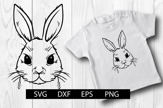 Cute Bunny svg, cute bunny easter svg SVG dadan_pm 