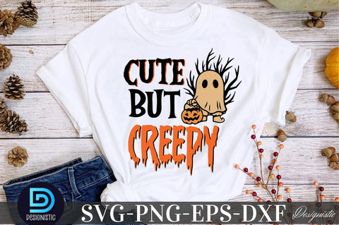 Cute but creepy, Halloween SVG Design SVG DESIGNISTIC 