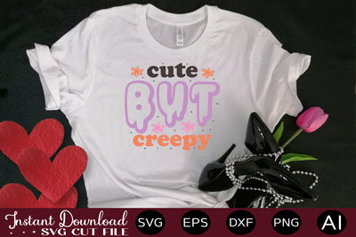 Cute But Creepy Svg Cut File SVG designmaster24 