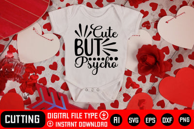 Cute But Psycho SVG CraftlabSvg29 