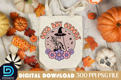 Cute but spooky, Halloween Sublimation Design Sublimation DESIGNISTIC 