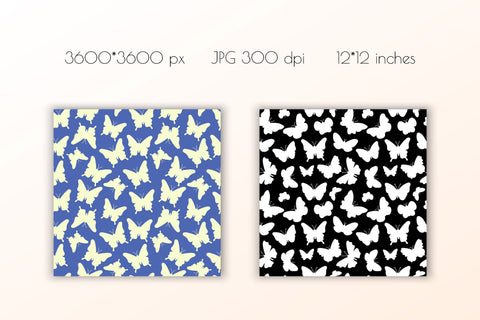 Cute Butterflies Patterns| JPG Digital Paper Digital Pattern AnnaViolet_store 