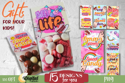 Cute Candy Holder SVG Design. Gift SVG. SVG Evgenyia Guschina 