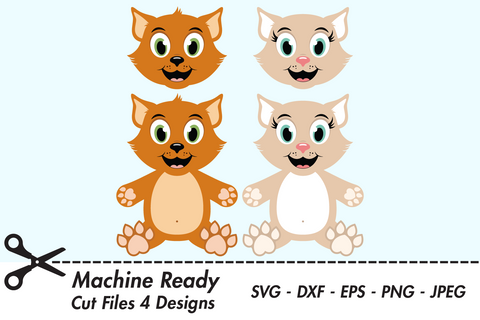 Cute Cat Bundle | Pet SVG SVG Captain Creative 