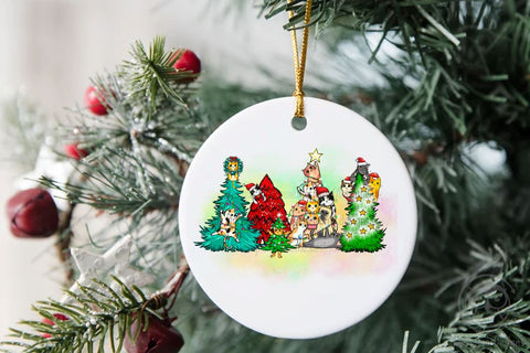 Cute Cat Christmas Tree PNG Christmas Sublimation Sublimation LAM HOANG THUY 