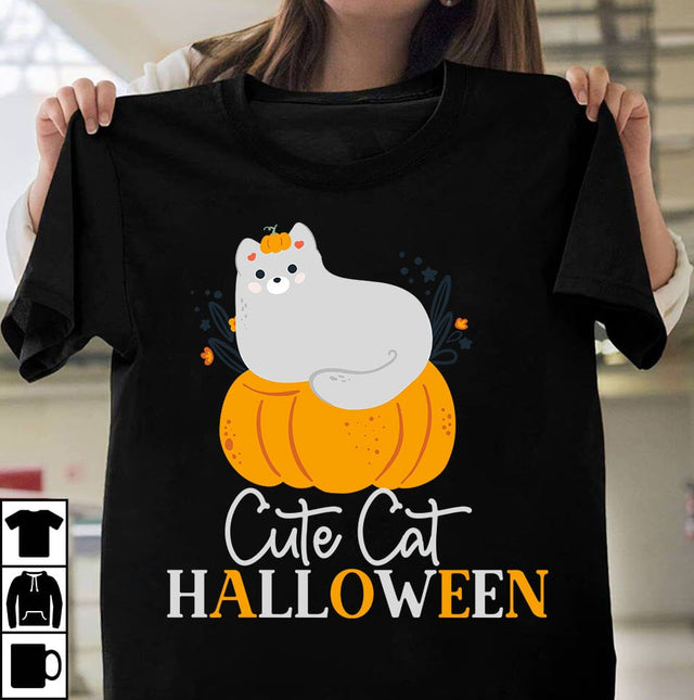 Cute Cat Halloween SVG Design, Cute Cat Halloween SVG Cut File, Best Cat Ever Sublimation Design, Cat Clipart Design, Cat Graphic T-Shirt Design,Cat SVG Cut File, Cat SVG Bundle, Cat Retro SVG SVG BlackCatsMedia 