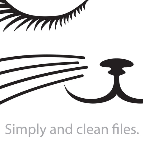 Cute cat SVG TribaliumArtSF 