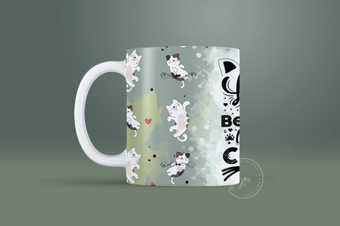 Cute Cats Mug Design, Life Is Better With Cats, Cute Cats Sublimation Wrap, Cat Mug Wrap, 11 & 15 Oz Mug Cricut Press Sublimation Wrap Sublimation Syre Digital Creations 