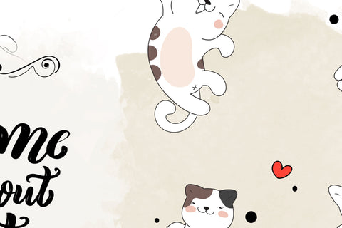 Cute Cats Skinny Tumbler Design, A Home Without A Cat Is Just A House, 20 oz Cute Cats Travel Tumbler Wrap, Funny Cat Text Sublimation Sublimation Syre Digital Creations 