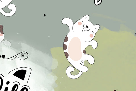 Cute Cats Skinny Tumbler Design, Life Is Better With Cats, 20 oz Cute Cats Tumbler Wrap, Funny Cat Text Sublimation Wrap, Cat Travel Tumbler Sublimation Syre Digital Creations 