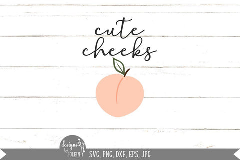 Cute cheeks SVG Designs by Jolein 