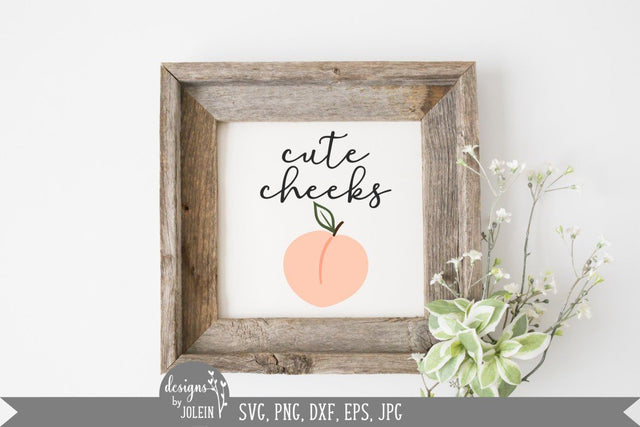 Cute cheeks SVG Designs by Jolein 
