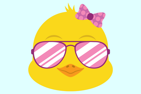 Cute Chick Face Bundle | Farm SVG SVG Captain Creative 