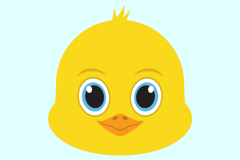 Cute Chick Faces | Farm SVG SVG Captain Creative 