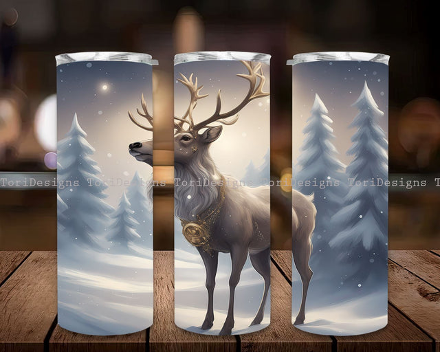 Cute Christmas Reindeer Tumbler Wrap, Christmas Reindeer Tumbler Wrap 20oz Skinny Sublimation Tumbler Design Christmas Tumbler Downloads PNG, Reindeer Tumbler Wrap 20oz Skinny Sublimation Tumbler Design Sublimation ToriDesigns 