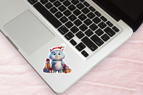 Cute Christmas Stickers Bundle | Printable PNG Designs Sublimation OrangeBrushStudio 