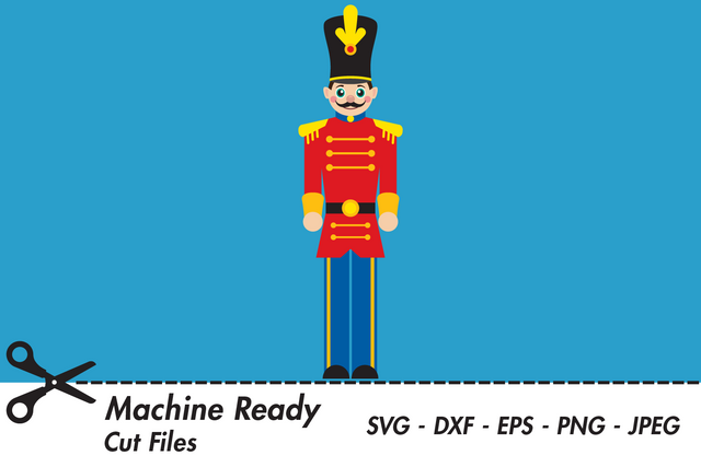 Cute Christmas Toy Soldier | Christmas SVG SVG Captain Creative 