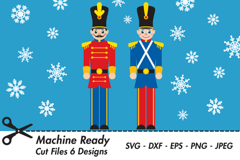 Cute Christmas Toy Soldiers | Christmas SVG SVG Captain Creative 