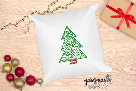 Cute Christmas Tree SVG SVG Gardenias Art Shop 